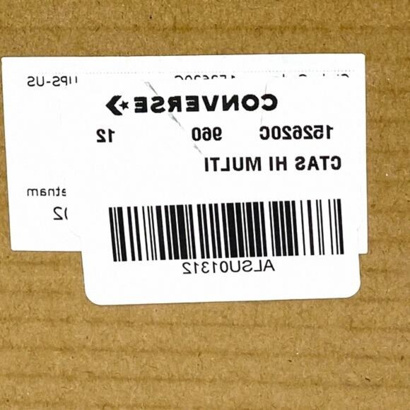 Converse Chuck Taylor Sneakers Hi Casual Black Shoes 152620C-BKW Custom Men For - Picture 11 of 13